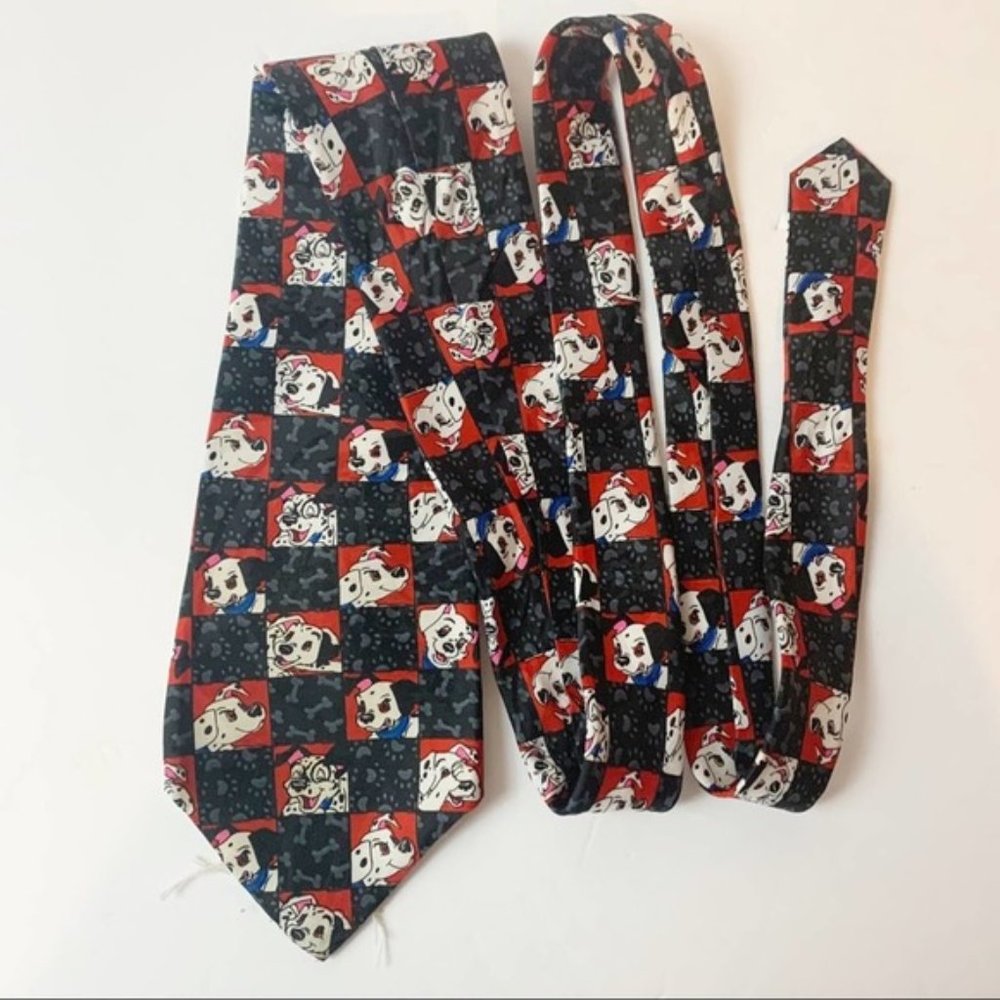 Vintage 101 Dalmatian’s Disney Tie Movie 90s Damaged Collectible